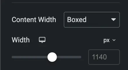 Difference Between Full-Width and Boxed Layouts in Elementor 2 Boxed-width