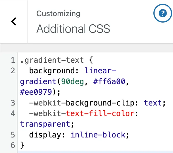 Addtional-CSS-Options
