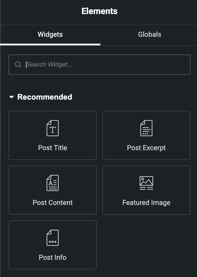 How to Build a Custom Blog Page Template in Elementor Pro 7 Loop-Item-Option