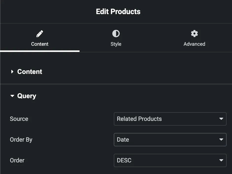 How to Display Related Products in Elementor Pro Dynamically 5 Related products in Elementor