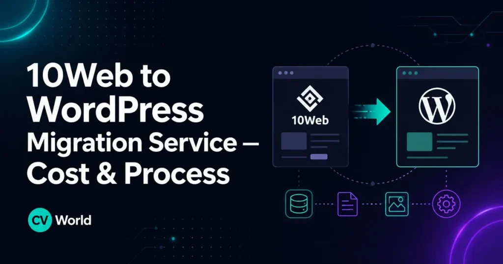10Web to WordPress Migration Service — Cost & Process 2 10Web to WordPress Migration Service — Cost Process 1