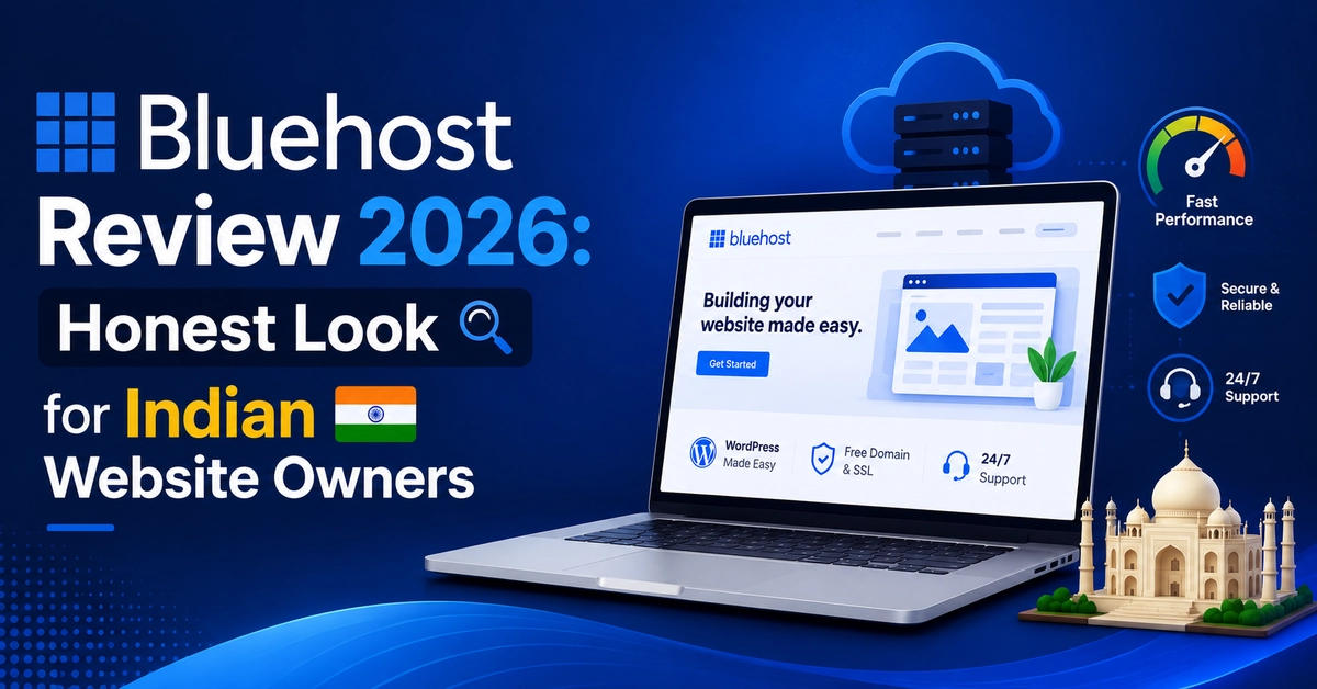 Bluehost Review 2026 Honest Look for Indian Website Owners