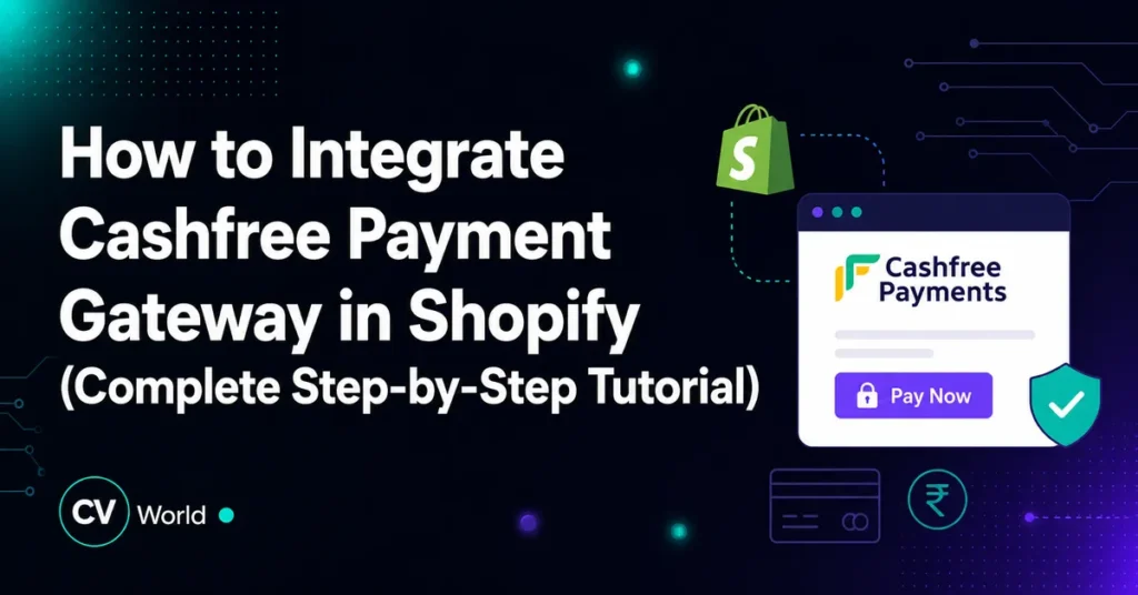 How to Integrate Cashfree Payment Gateway in Shopify Complete Step by Step Tutorial result