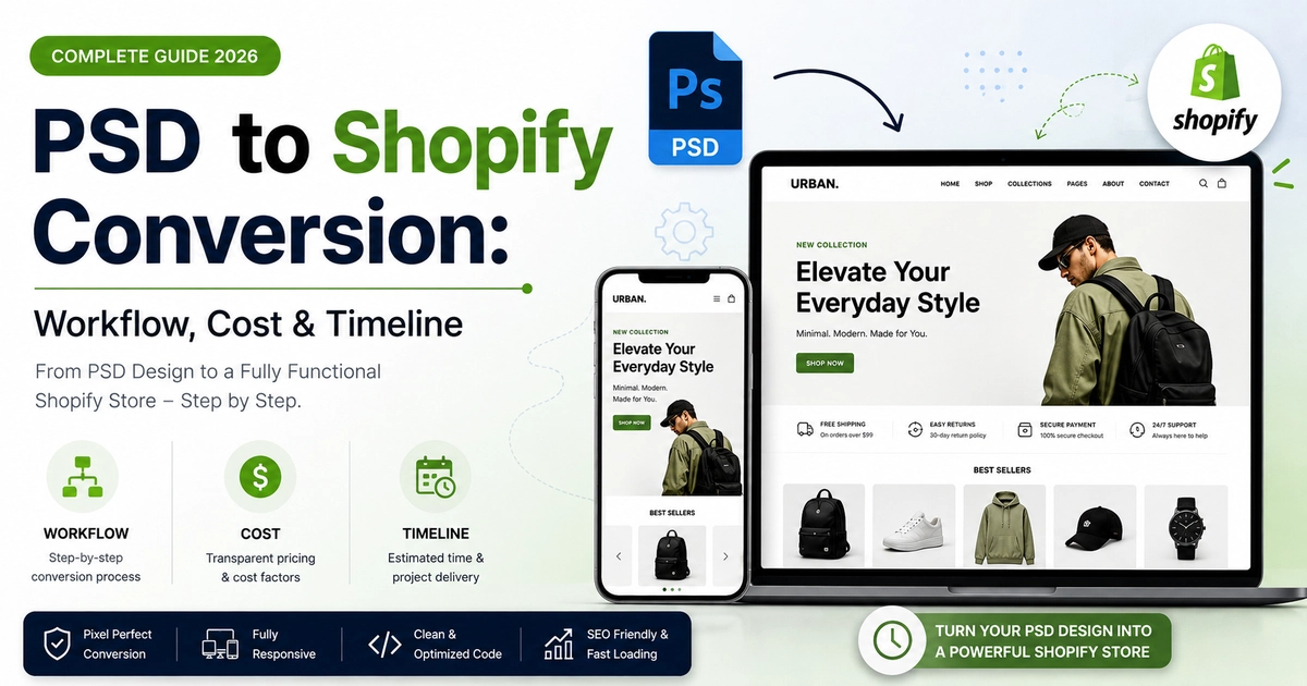 Best Website Design Company in Tamilnadu 12 PSD to Shopify Conversion Workflow Cost Timeline