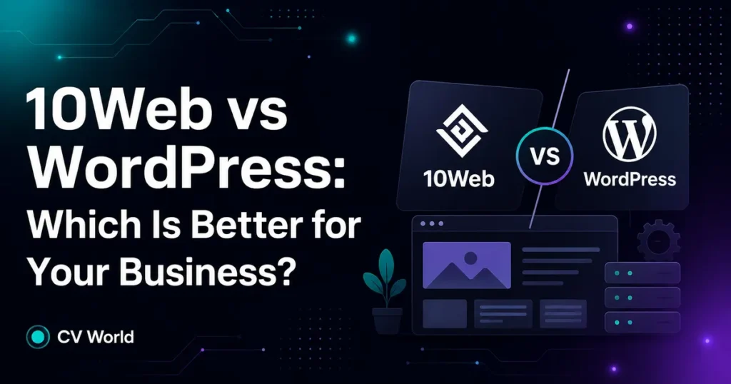 10Web vs WordPress: Which Is Better for Your Business? 1 10Web vs WordPress Which Is Better for Your Business 1