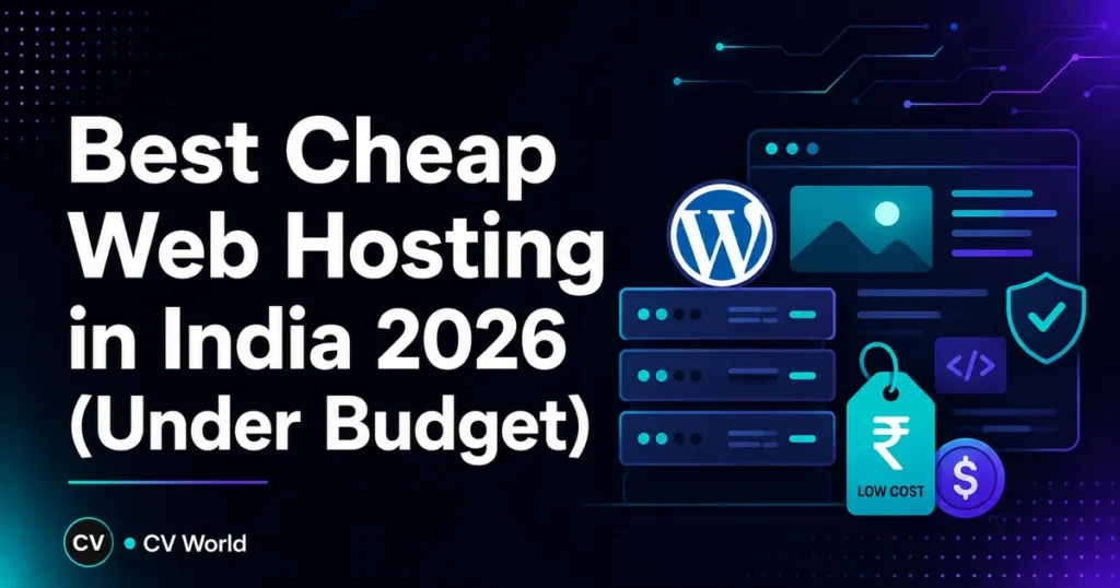 Best Cheap Web Hosting in India 2026 Under Budget 1