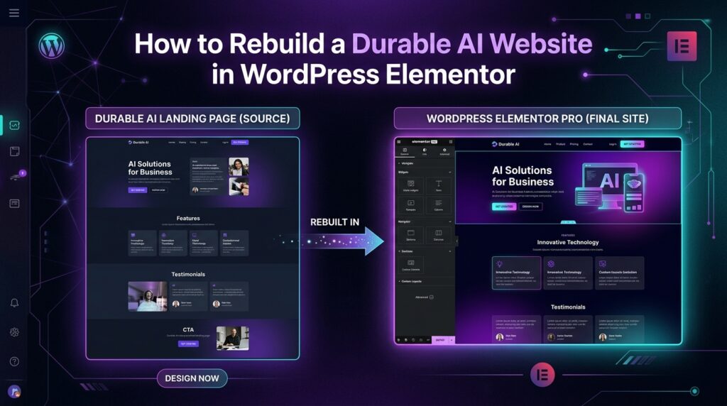 How to Rebuild a Durable AI Website in WordPress Elementor 1 how to rebuild durable ai website in wordpress elementor