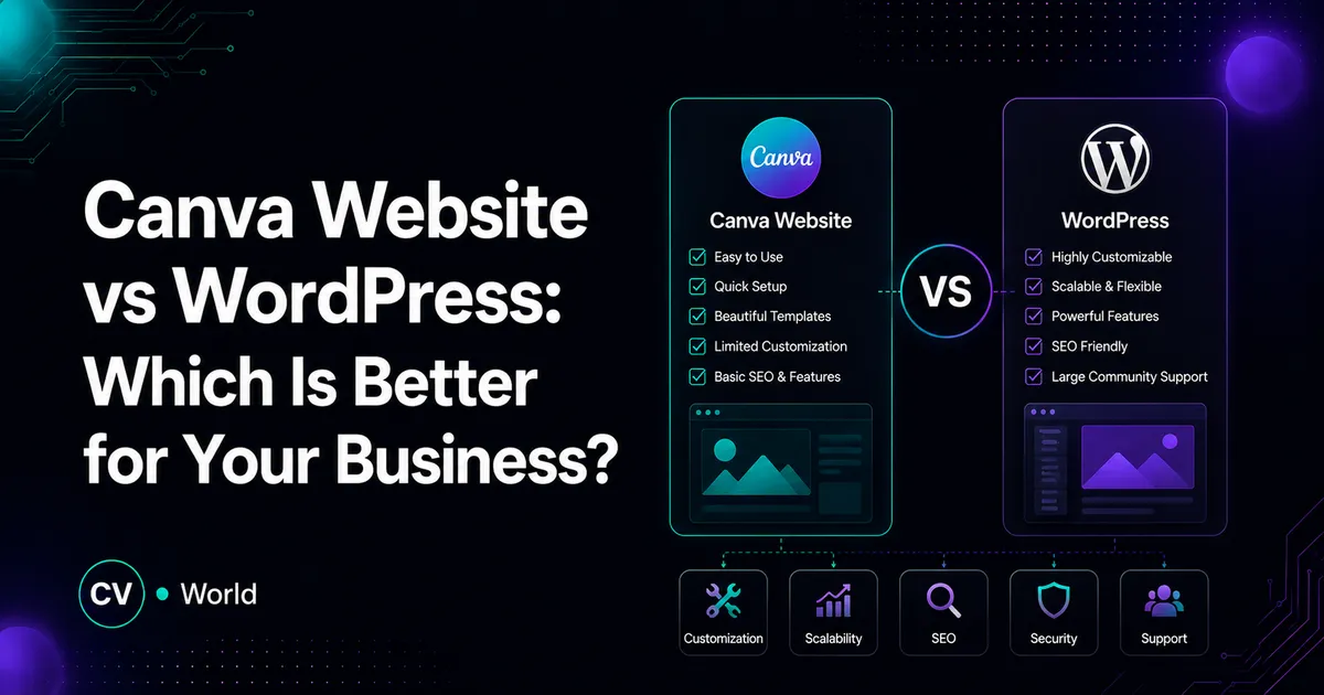 Canva Website vs WordPress Which Is Better for Your Business 1