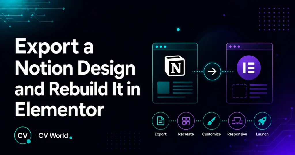 Export a Notion Design and Rebuild It in Elementor 1 Export a Notion Design and Rebuild It in Elementor 1
