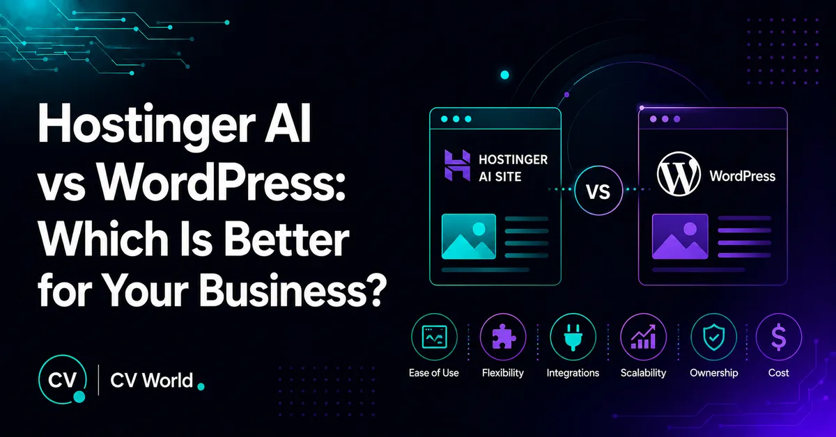 Hostinger AI vs WordPress Which Is Better for Your Business 1