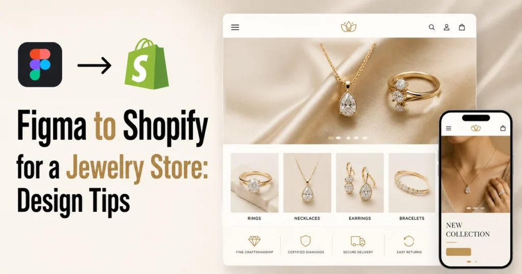 Figma to Shopify for a Jewelry Store Design Tips